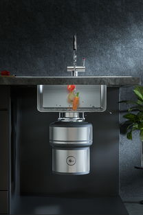 厨卫用品革新 垃圾处理器的高精度建模与渲染艺术